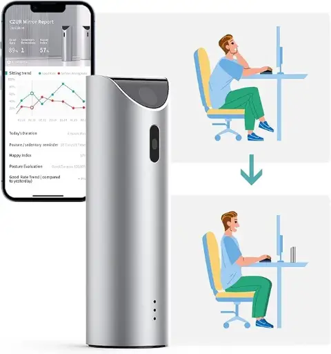 [Gadget] CZUR Mirror - True Smart AI Posture Corrector
